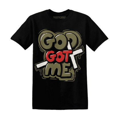 Medium-Olive-1s-NastyJamz-T-Shirt-Match-God-Got-Me