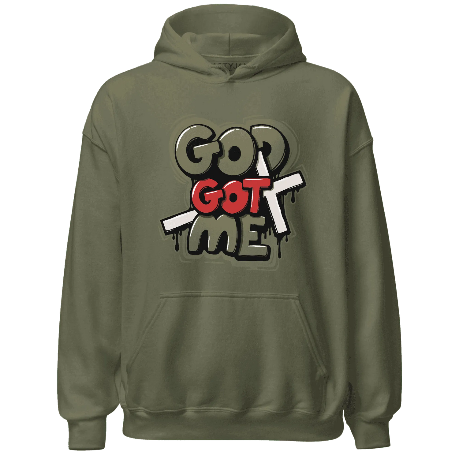 Medium-Olive-1s-NastyJamz-Hoodie-Match-God-Got-Me