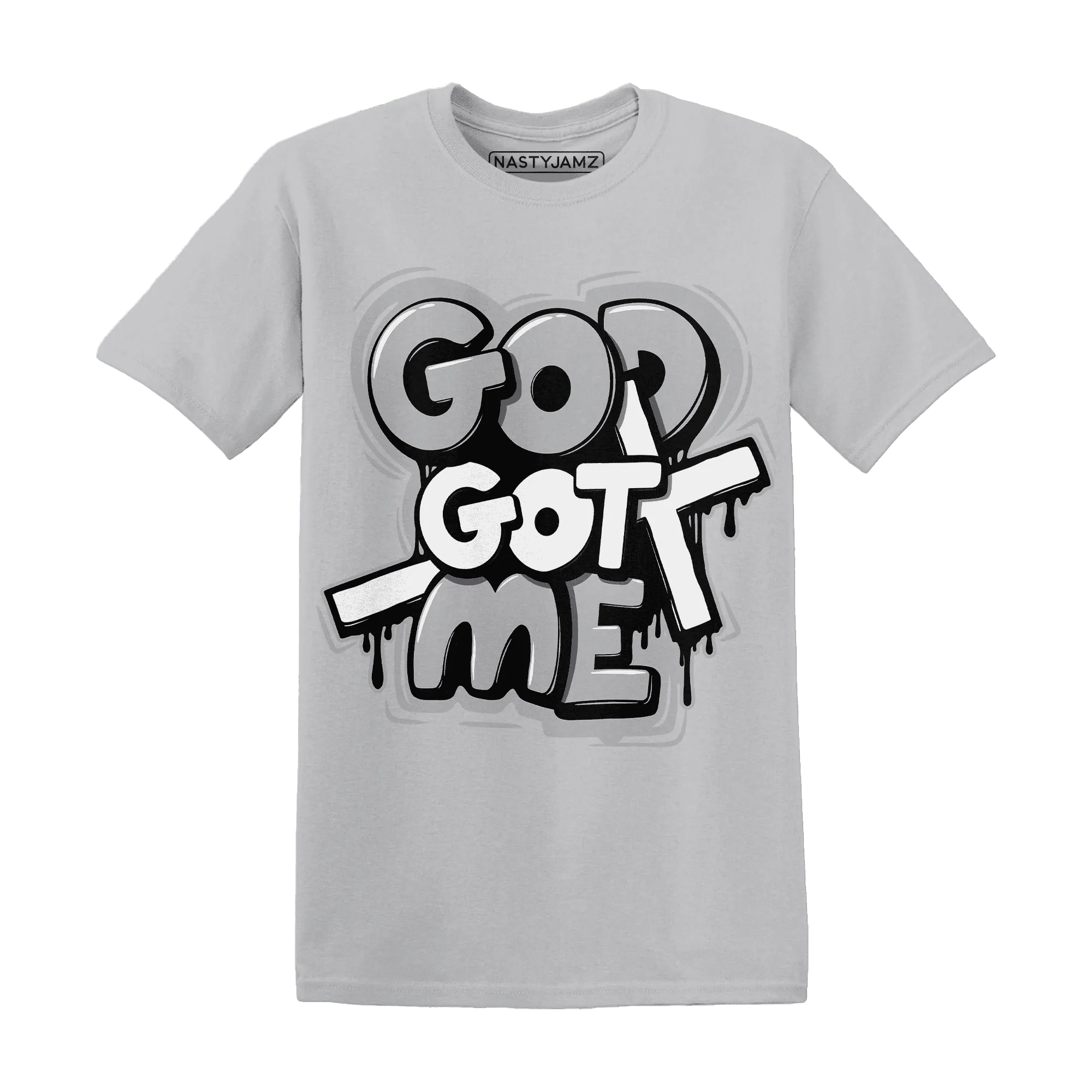 Wolf-Grey-1s-T-Shirt-Match-God-Got-Me