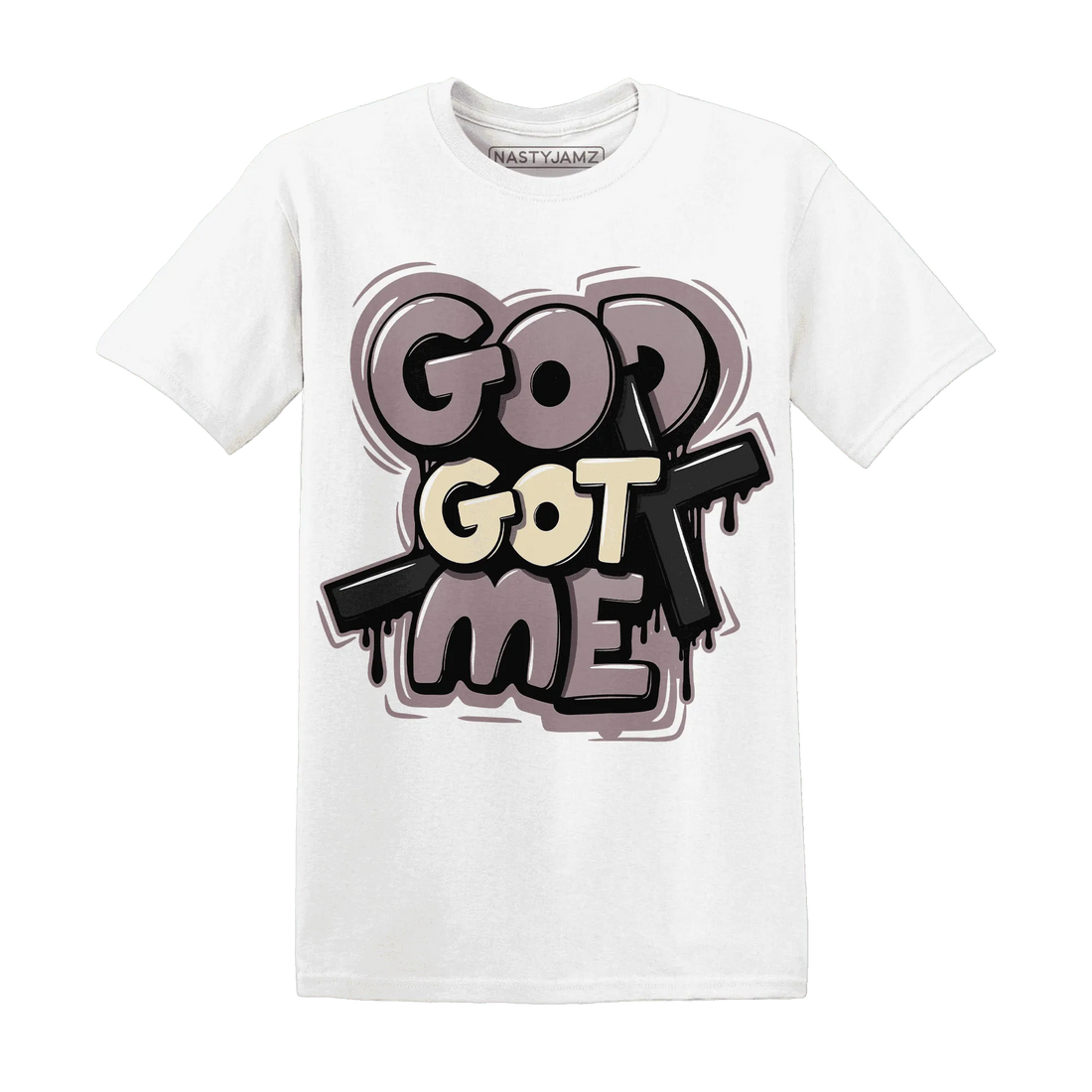 Black-Violet-Ore-3s-NastyJamz-T-Shirt-Match-God-Got-Me