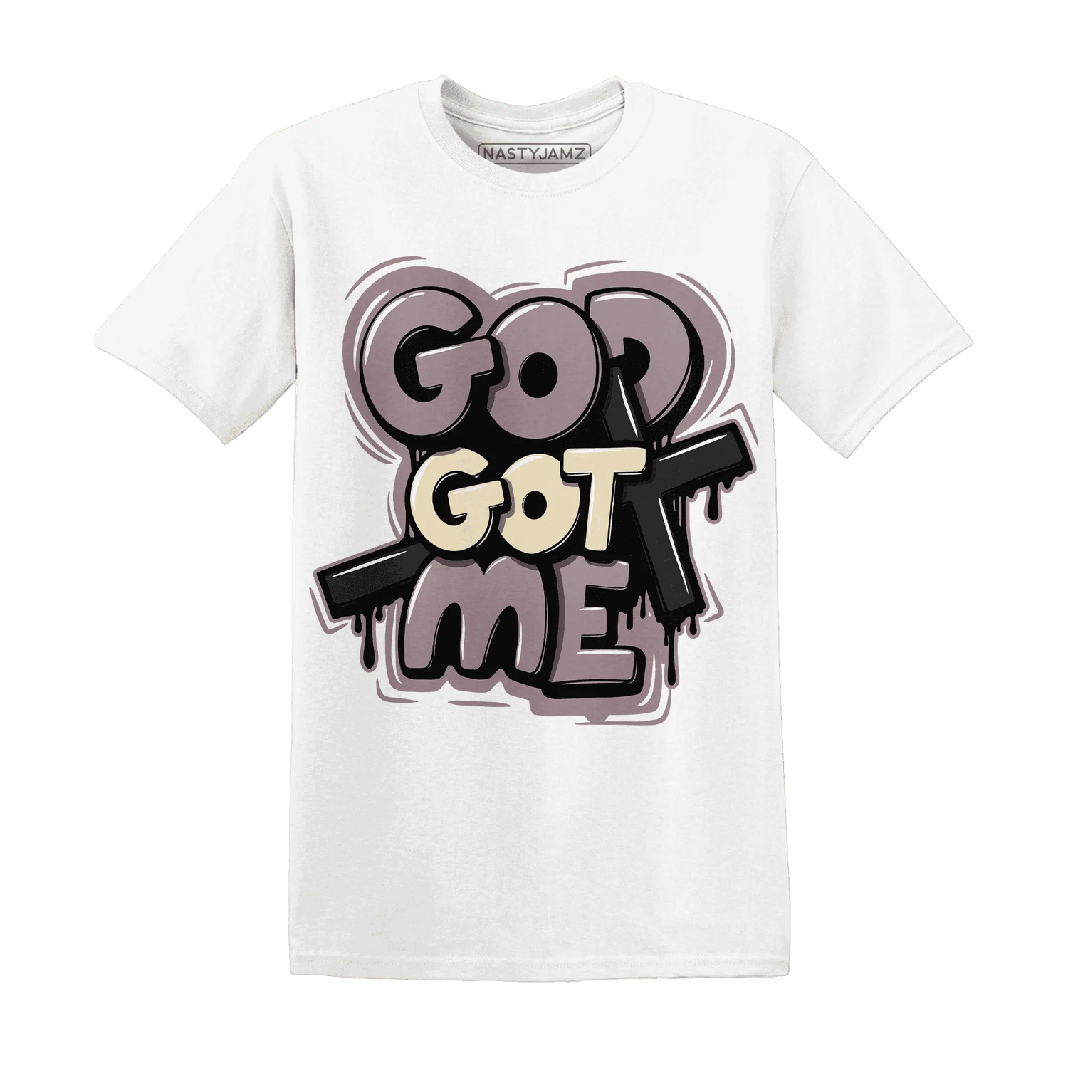 Black-Violet-Ore-3s-NastyJamz-T-Shirt-Match-God-Got-Me