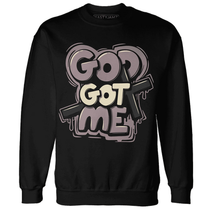 Black-Violet-Ore-3s-NastyJamz-Sweatshirt-Match-God-Got-Me