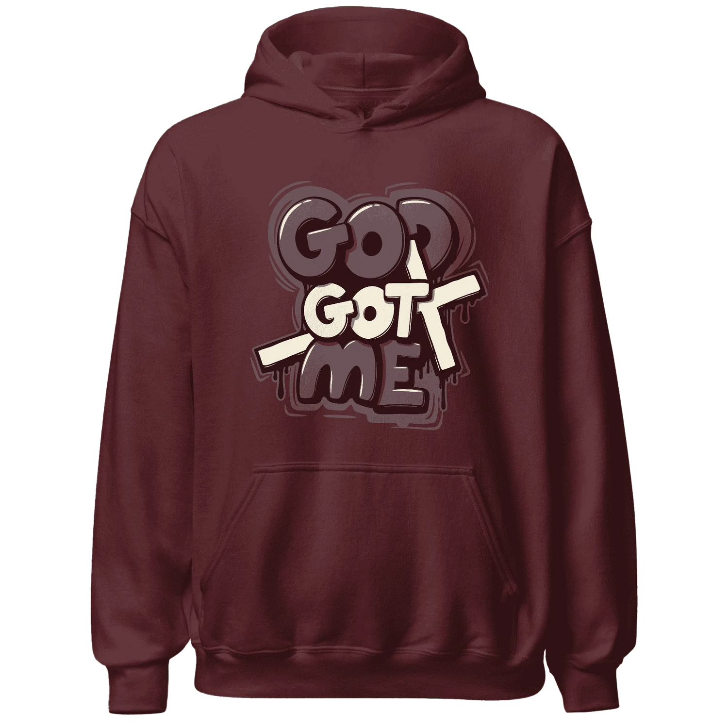 Burgundy-Crush-3s-NastyJamz-Hoodie-Match-God-Got-Me