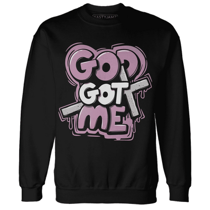 Orchid-Neutral-Grey-Black-White-4s-Sweatshirt-Match-God-Got-Me