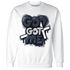 White-Navy-6s-Sweatshirt-Match-God-Got-Me