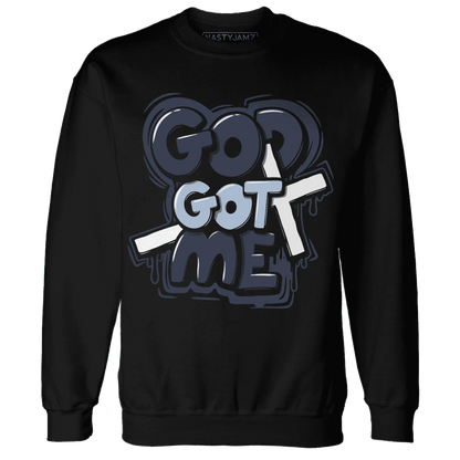 White-Navy-6s-Sweatshirt-Match-God-Got-Me