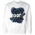 AM 1 86 Jackie RBS Sweatshirt Match God Got Me - NastyJamz