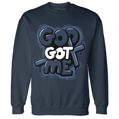 AM 1 86 Jackie RBS Sweatshirt Match God Got Me - NastyJamz