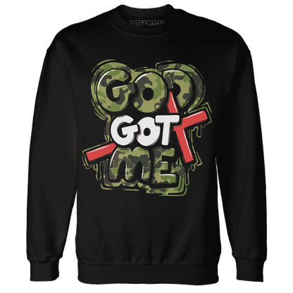 AM-90-Dark-Sage-Solar-Red-Sweatshirt-Match-God-Got-Me