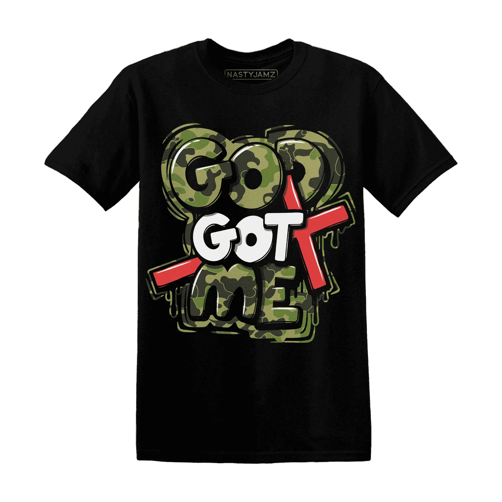 AM-90-Dark-Sage-Solar-Red-T-Shirt-Match-God-Got-Me