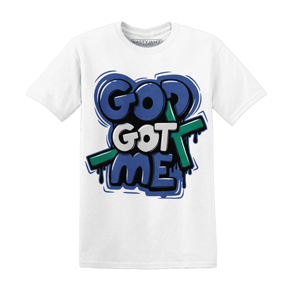 Dunk-Hyper-Royal-Malachite-T-Shirt-Match-God-Got-Me