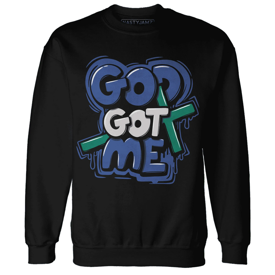 Dunk-Hyper-Royal-Malachite-Sweatshirt-Match-God-Got-Me