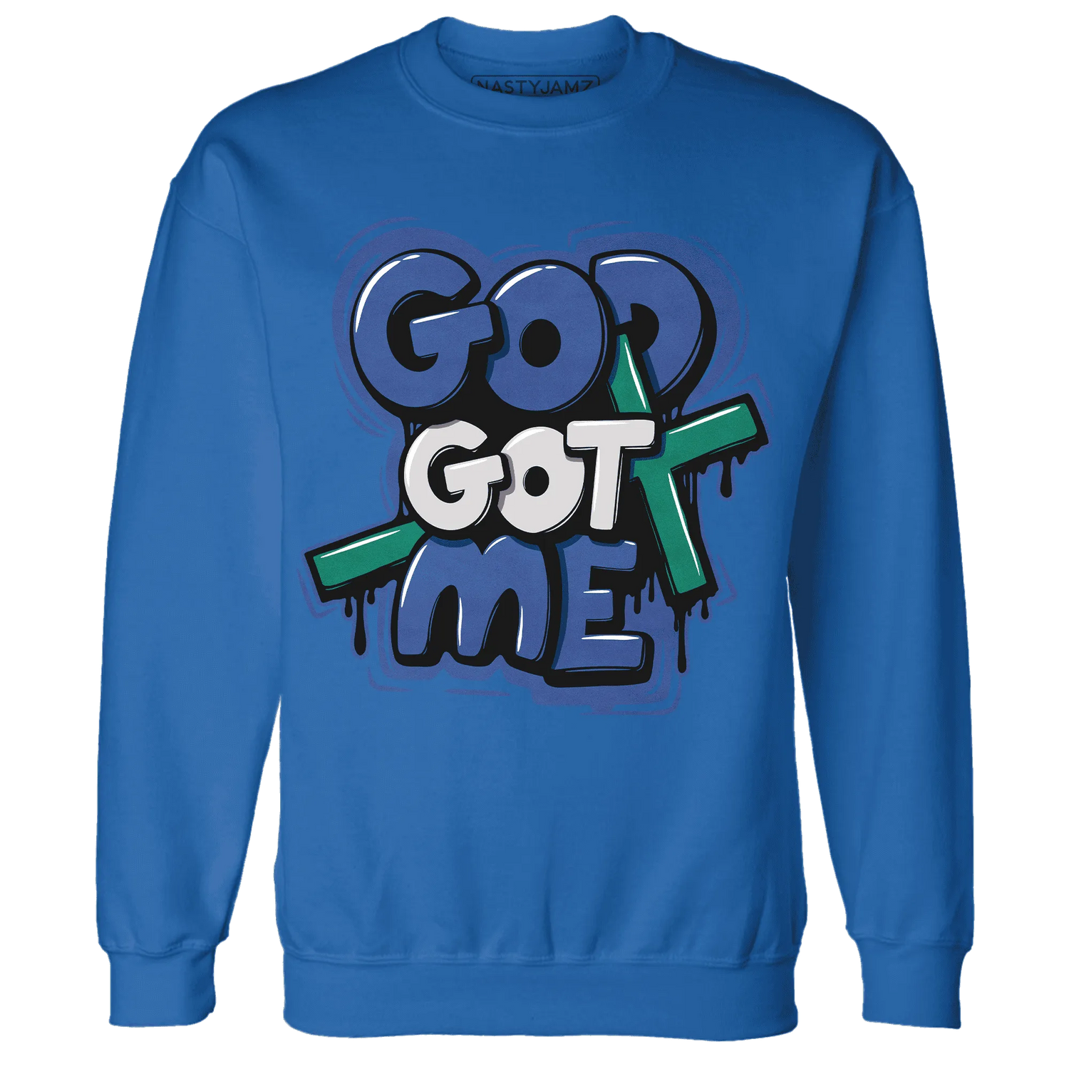 Dunk-Hyper-Royal-Malachite-Sweatshirt-Match-God-Got-Me