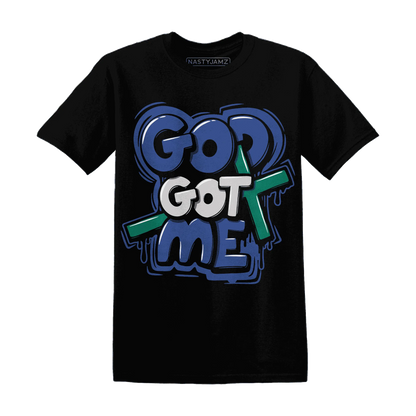 Dunk-Hyper-Royal-Malachite-T-Shirt-Match-God-Got-Me