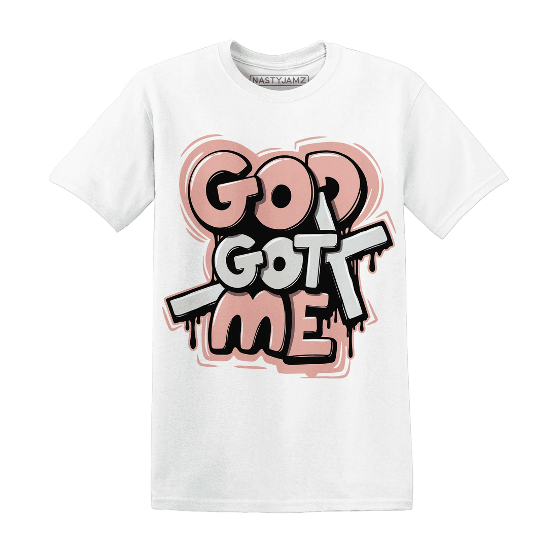 Dunk-Low-Glacier-Blue-Arctic-Orange-T-Shirt-Match-God-Got-Me