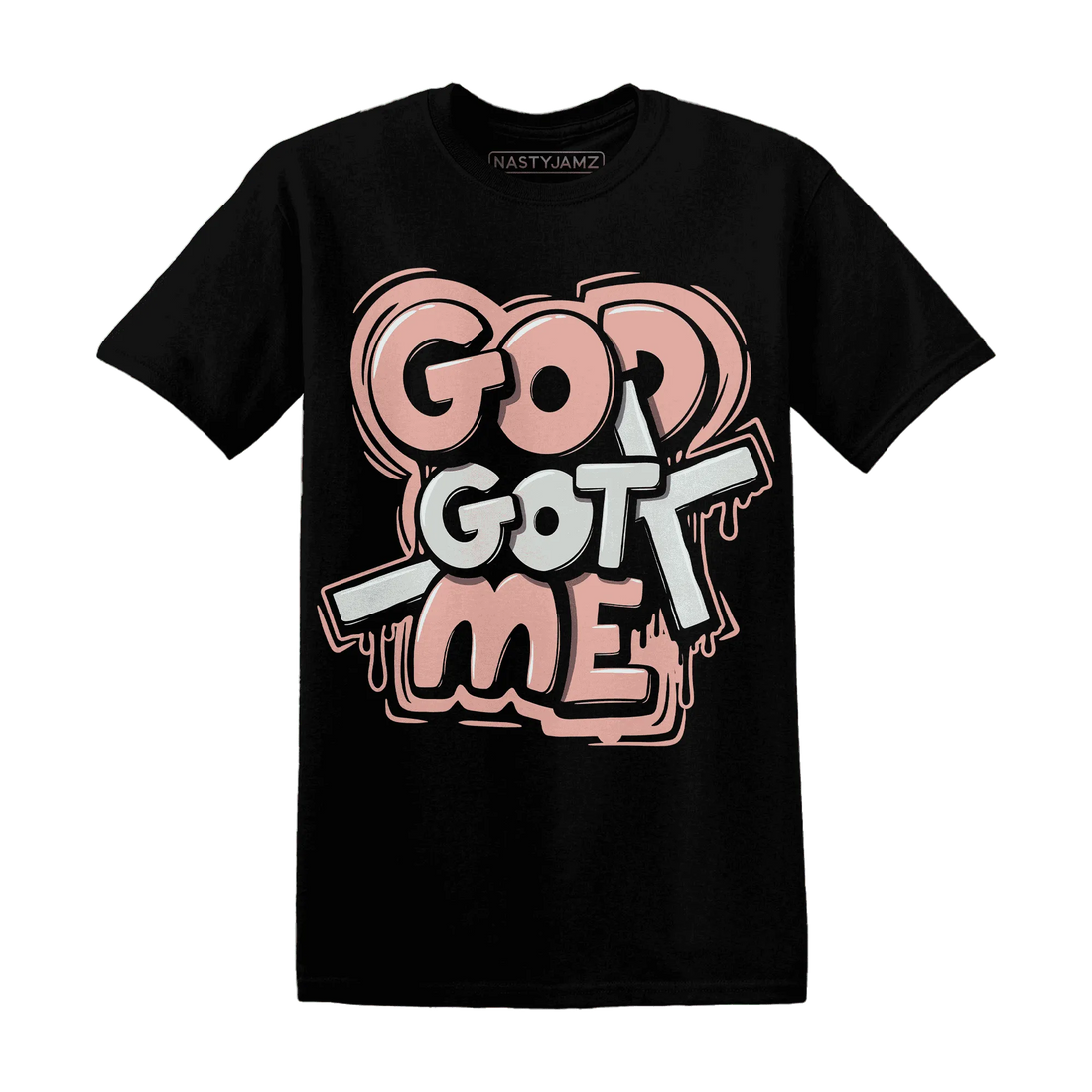 Dunk-Low-Glacier-Blue-Arctic-Orange-T-Shirt-Match-God-Got-Me