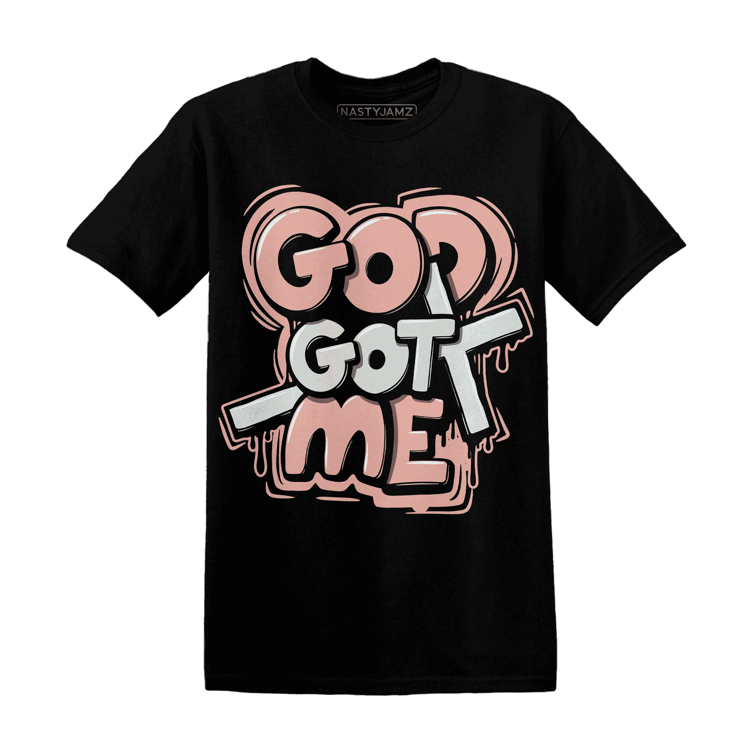 Dunk-Low-Glacier-Blue-Arctic-Orange-T-Shirt-Match-God-Got-Me