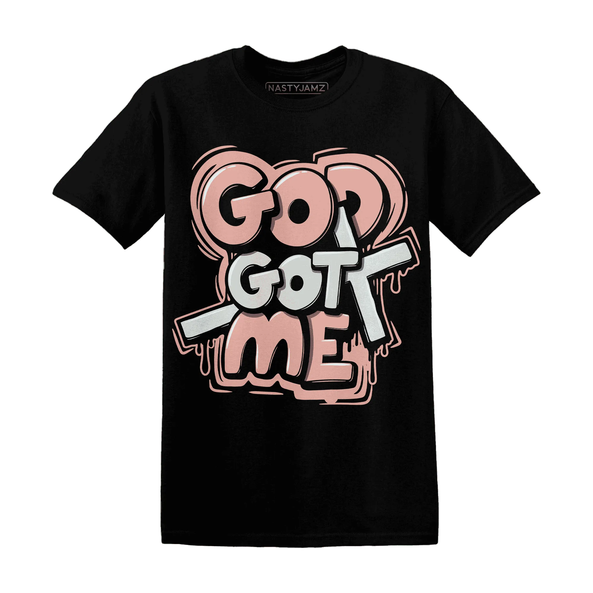 Dunk-Low-Glacier-Blue-Arctic-Orange-T-Shirt-Match-God-Got-Me