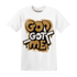 Dunk-Low-Retro-Wheat-Orange-T-Shirt-Match-God-Got-Me