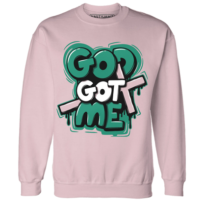 Dunk-Pink-Malachite-Medium-Soft-Low-Sail-NastyJamz-Sweatshirt-Match-God-Got-Me