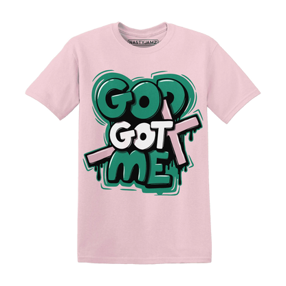 Dunk-Pink-Malachite-Medium-Soft-Low-Sail-NastyJamz-T-Shirt-Match-God-Got-Me