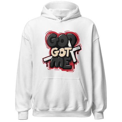Jumman Jack University Red Hoodie Match God Got Me - NastyJamz