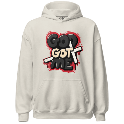 Jumman Jack University Red Hoodie Match God Got Me - NastyJamz