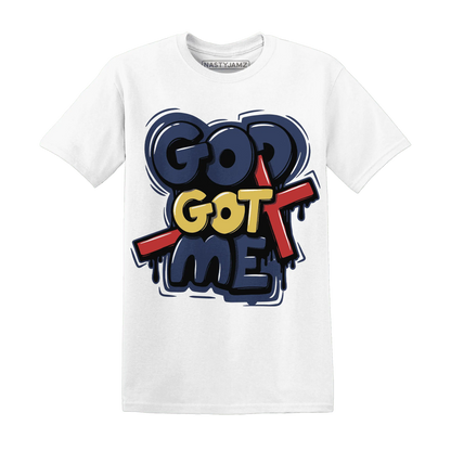 VaporMax-Air-Plus-Midnight-Navy-Gold-Black-NastyJamz-T-Shirt-Match-God-Got-Me