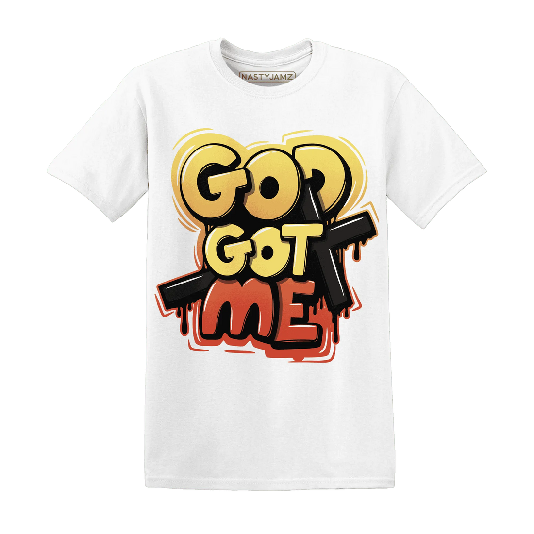 VaporMax-Crimson-Total-Orange-Plus-NastyJamz-T-Shirt-Match-God-Got-Me