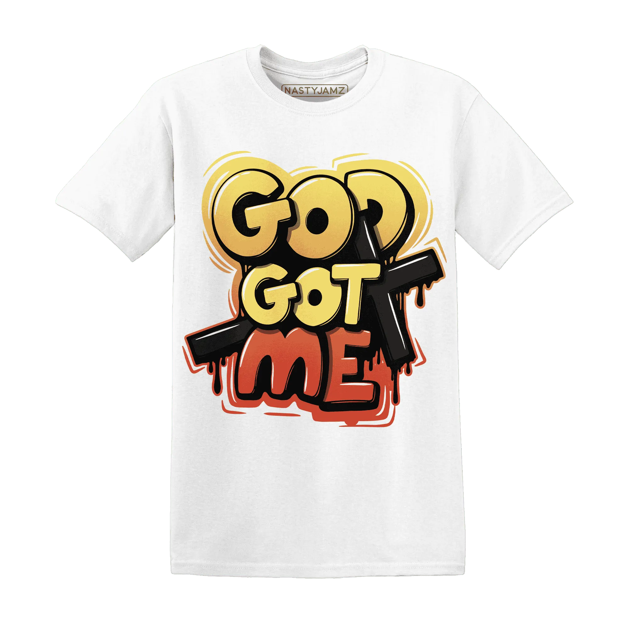 VaporMax-Crimson-Total-Orange-Plus-NastyJamz-T-Shirt-Match-God-Got-Me
