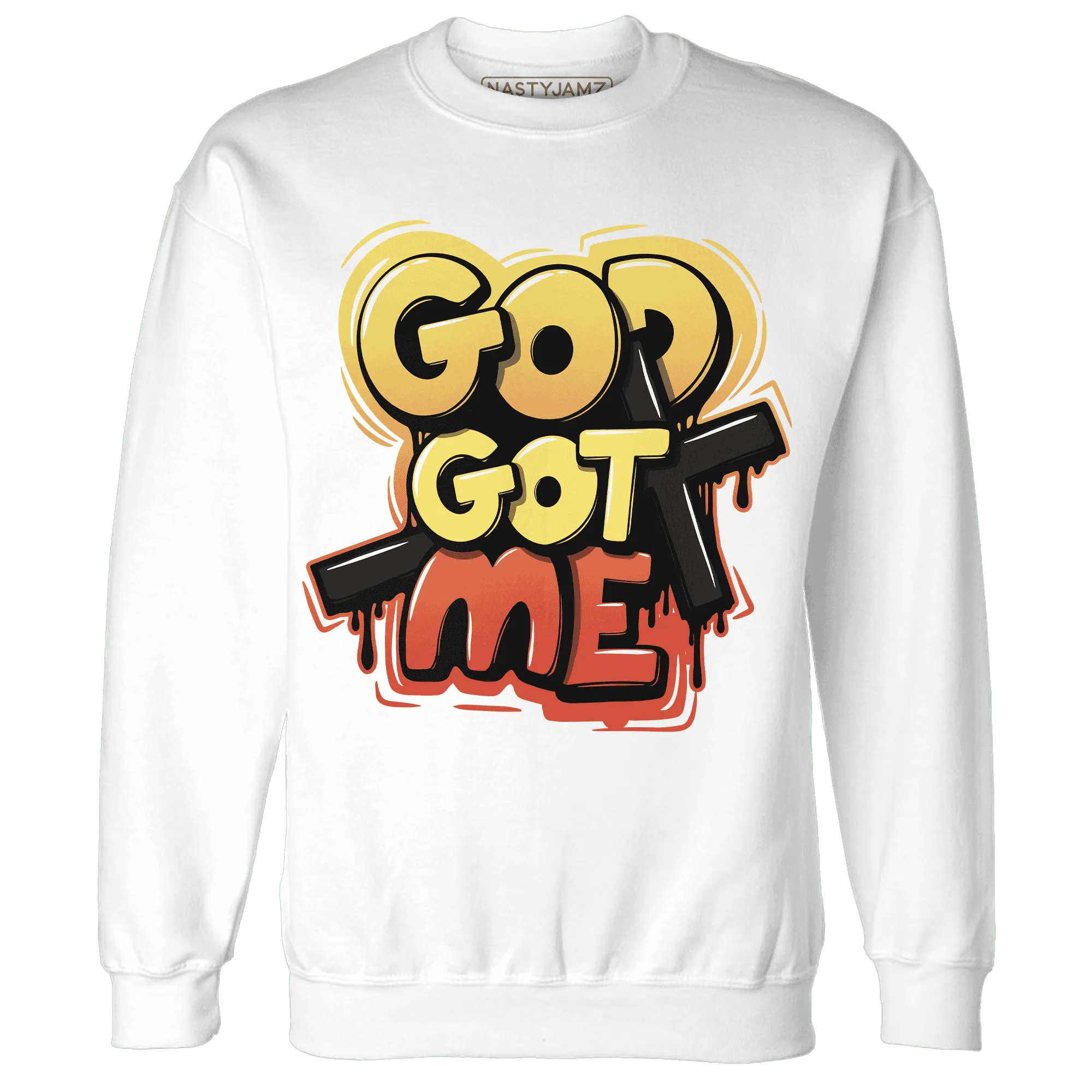 VaporMax-Crimson-Total-Orange-Plus-NastyJamz-Sweatshirt-Match-God-Got-Me