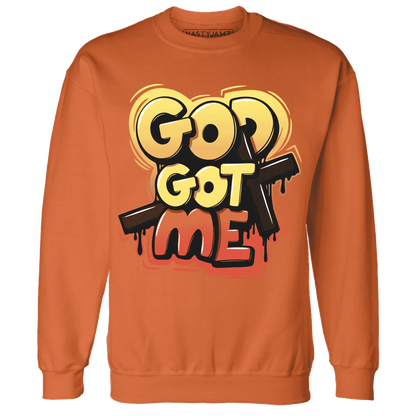 VaporMax-Crimson-Total-Orange-Plus-NastyJamz-Sweatshirt-Match-God-Got-Me