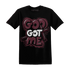 VaporMax-Night-Maron-Burgundy-NastyJamz-T-Shirt-Match-God-Got-Me