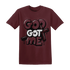 VaporMax-Night-Maron-Burgundy-NastyJamz-T-Shirt-Match-God-Got-Me