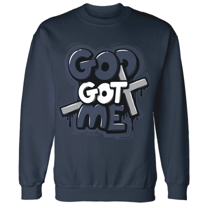 VaporMax-Plus-Midnight-Navy-White-Metallic-Silver-Sweatshirt-Match-God-Got-Me