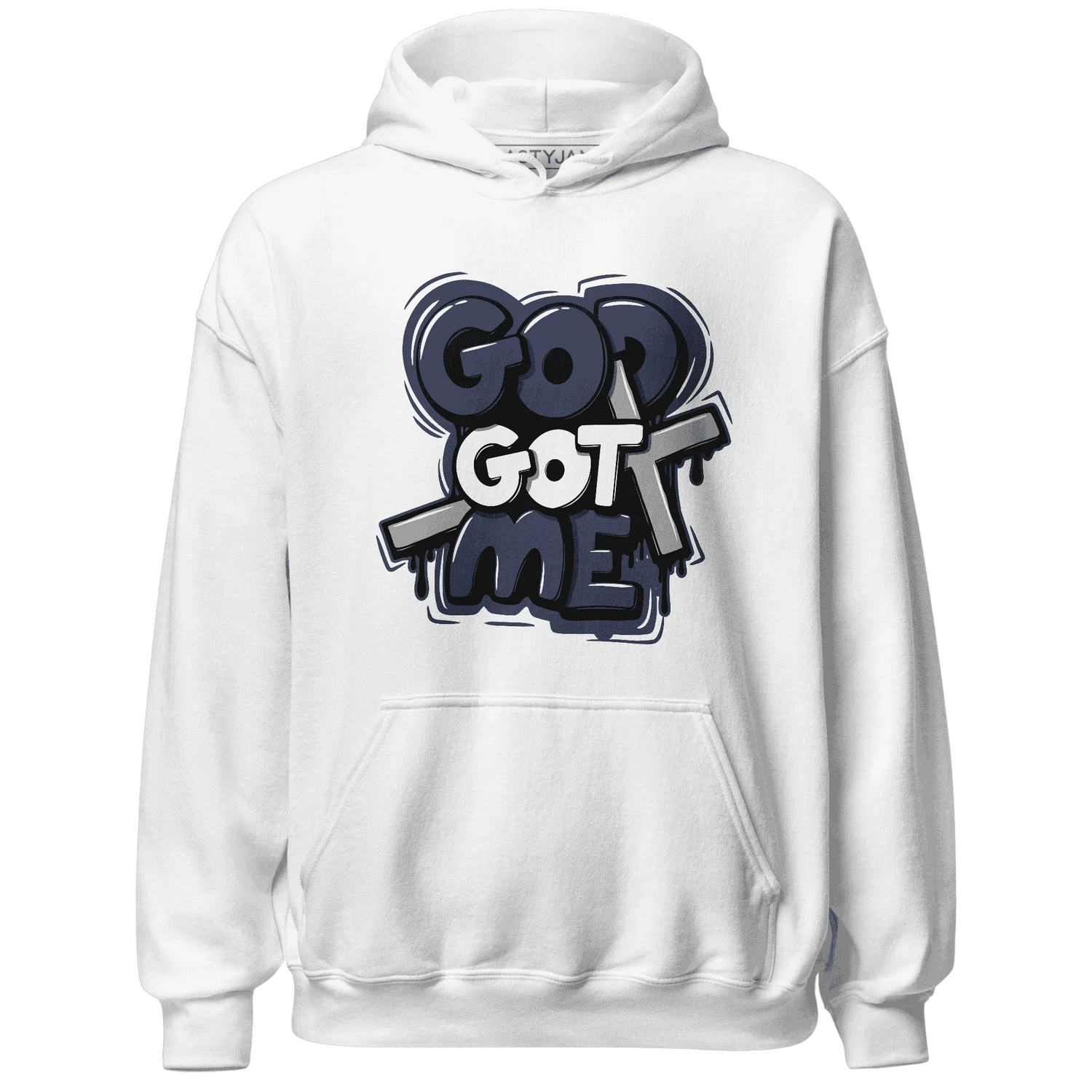 VaporMax-Plus-Midnight-Navy-White-Metallic-Silver-Hoodie-Match-God-Got-Me