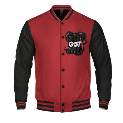 Black-Toe-Reimagined-Red-White-1s-NastyJamz-Varsity-Match-God-Got-Me