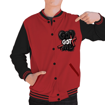 Black-Toe-Reimagined-Red-White-1s-NastyJamz-Varsity-Match-God-Got-Me