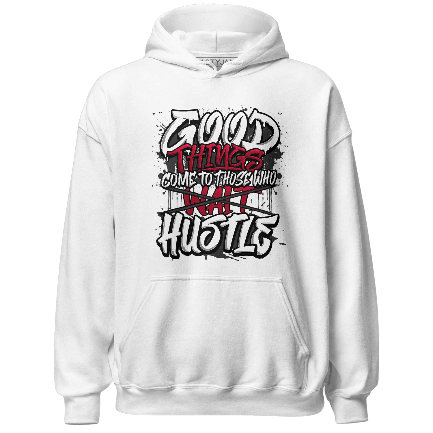 Retro Red Taxi 12s Hoodie Match Good Things - NastyJamz