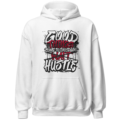 Retro Red Taxi 12s Hoodie Match Good Things - NastyJamz