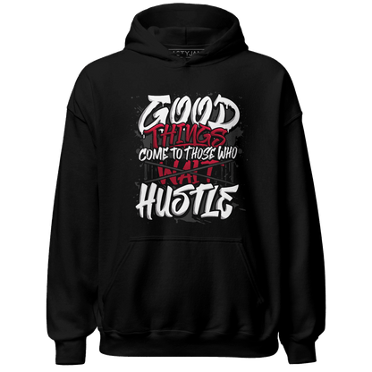 Retro Red Taxi 12s Hoodie Match Good Things - NastyJamz