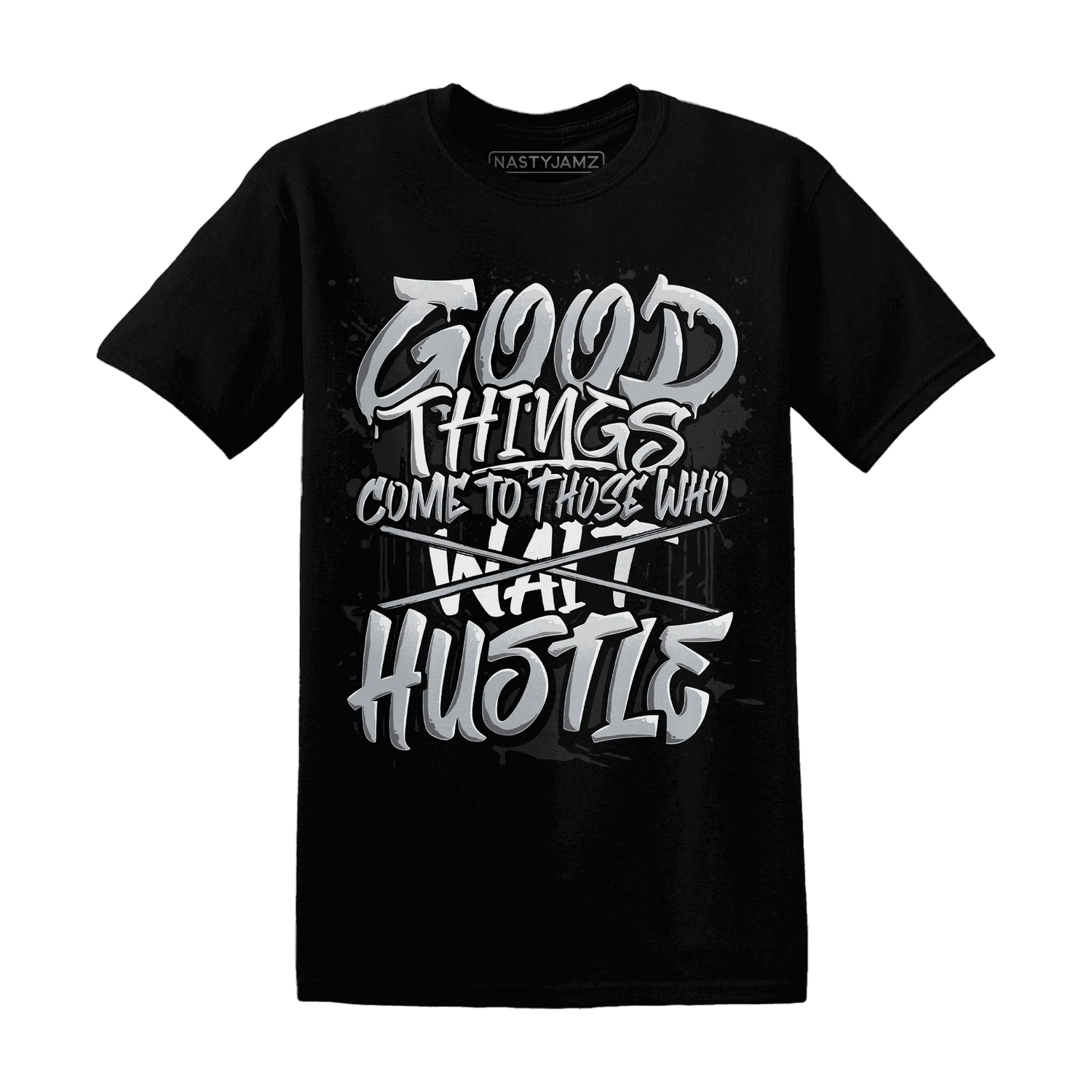 NastyJamz-Wolf-Grey-12s-T-Shirt-Match-Good-Things
