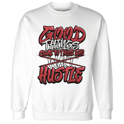 Black-Toe-Reimagined-Red-White-1s-NastyJamz-Sweatshirt-Match-Good-Things