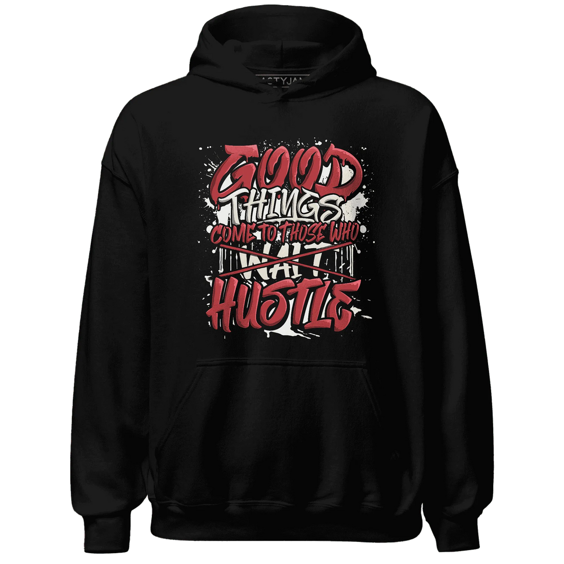 Black-Toe-Reimagined-Red-White-1s-NastyJamz-Hoodie-Match-Good-Things