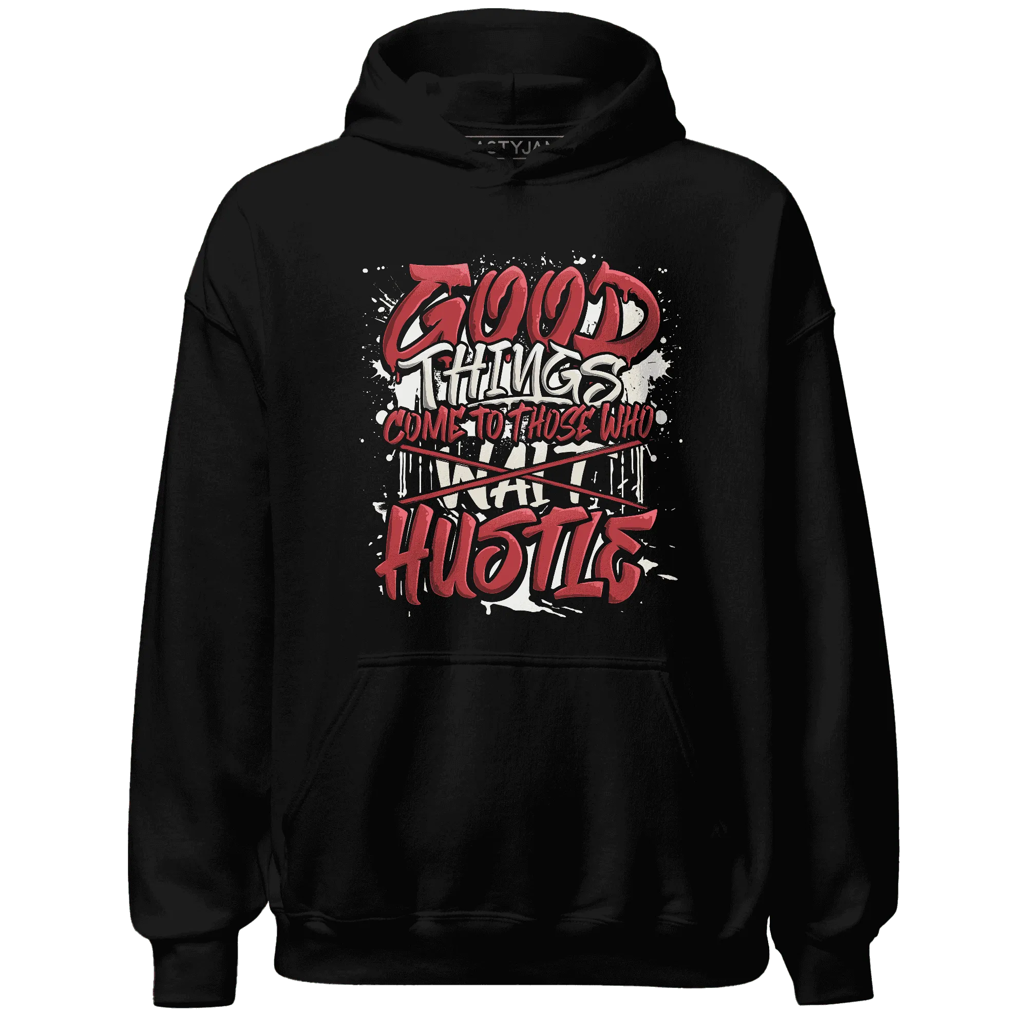 Black-Toe-Reimagined-Red-White-1s-NastyJamz-Hoodie-Match-Good-Things