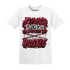 High 85 Metallic Burgundy 1s T Shirt Match Good Things - NastyJamz