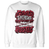 High 85 Metallic Burgundy 1s Sweatshirt Match Good Things - NastyJamz