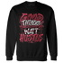 High 85 Metallic Burgundy 1s Sweatshirt Match Good Things - NastyJamz
