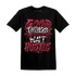 High 85 Metallic Burgundy 1s T Shirt Match Good Things - NastyJamz