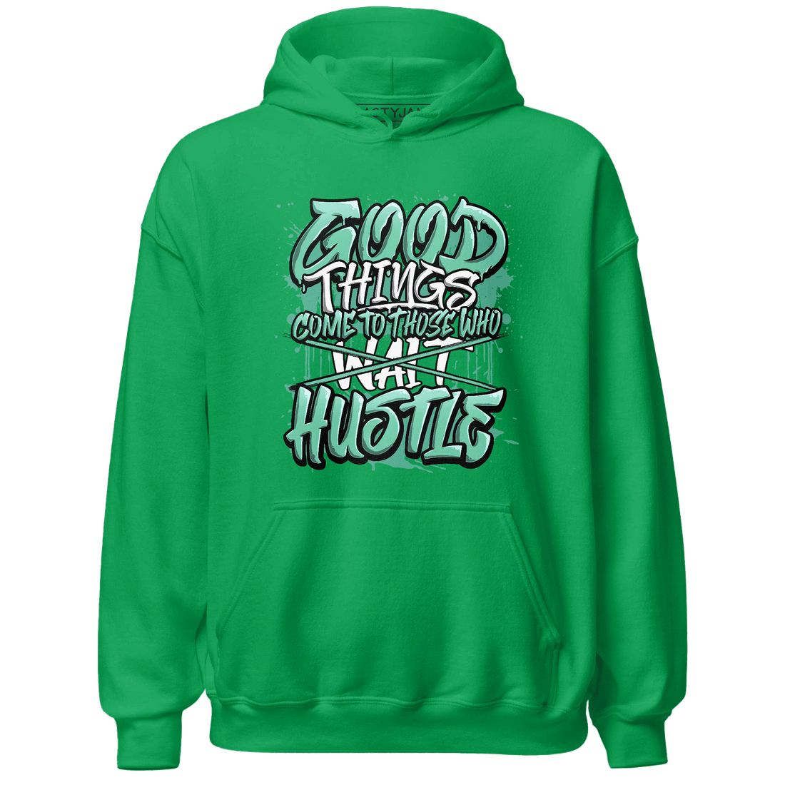 High OG Green Glow 1s Hoodie Match Good Things - NastyJamz